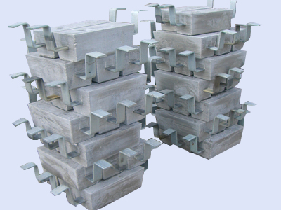 儲罐內(nèi)常用鋁合金犧牲陽極